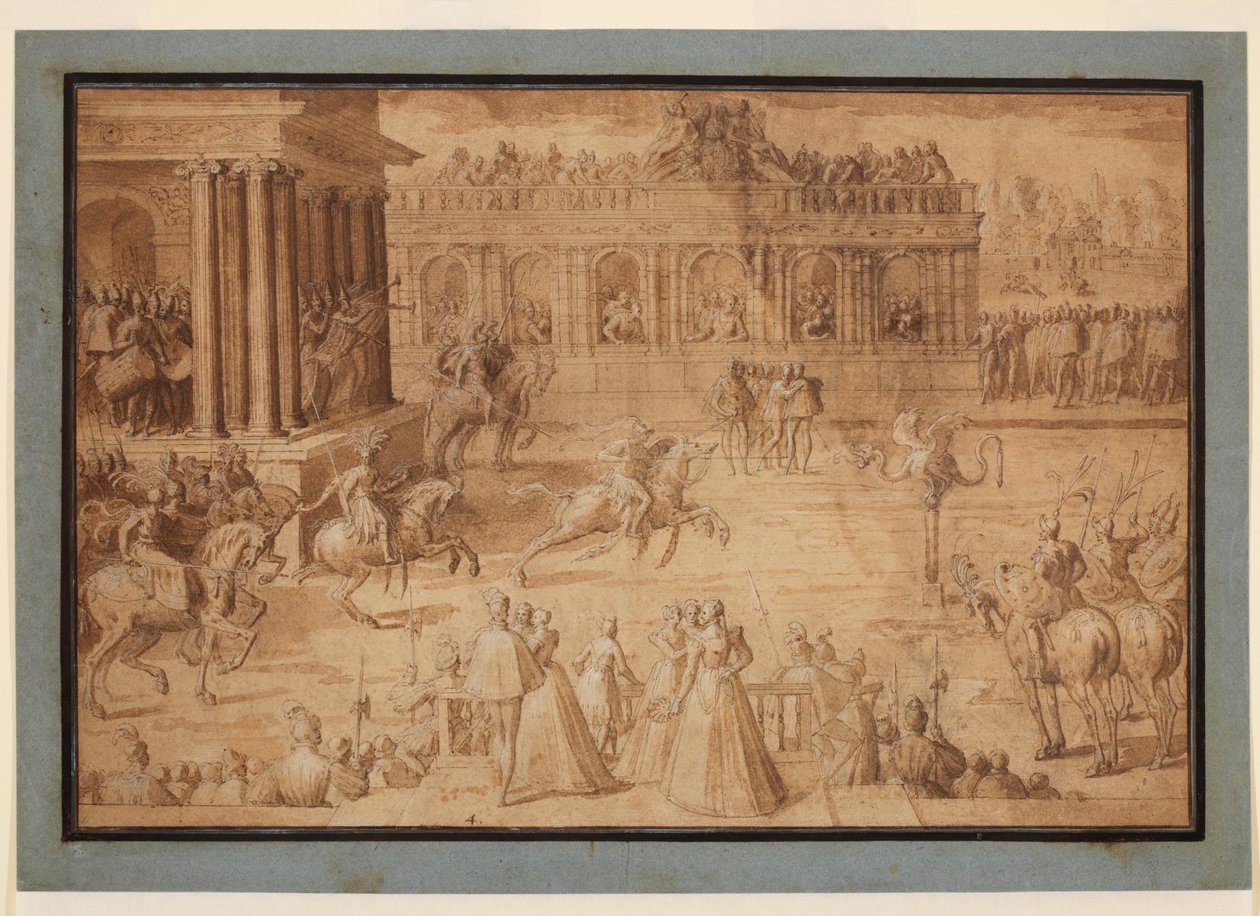 En kvintain, 1575-c.1580 av Antoine Caron