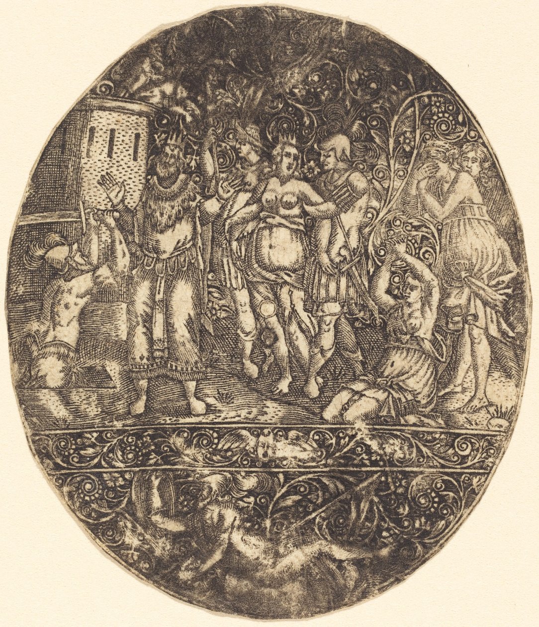 Erobringen av Troy av Antoine Jacquard