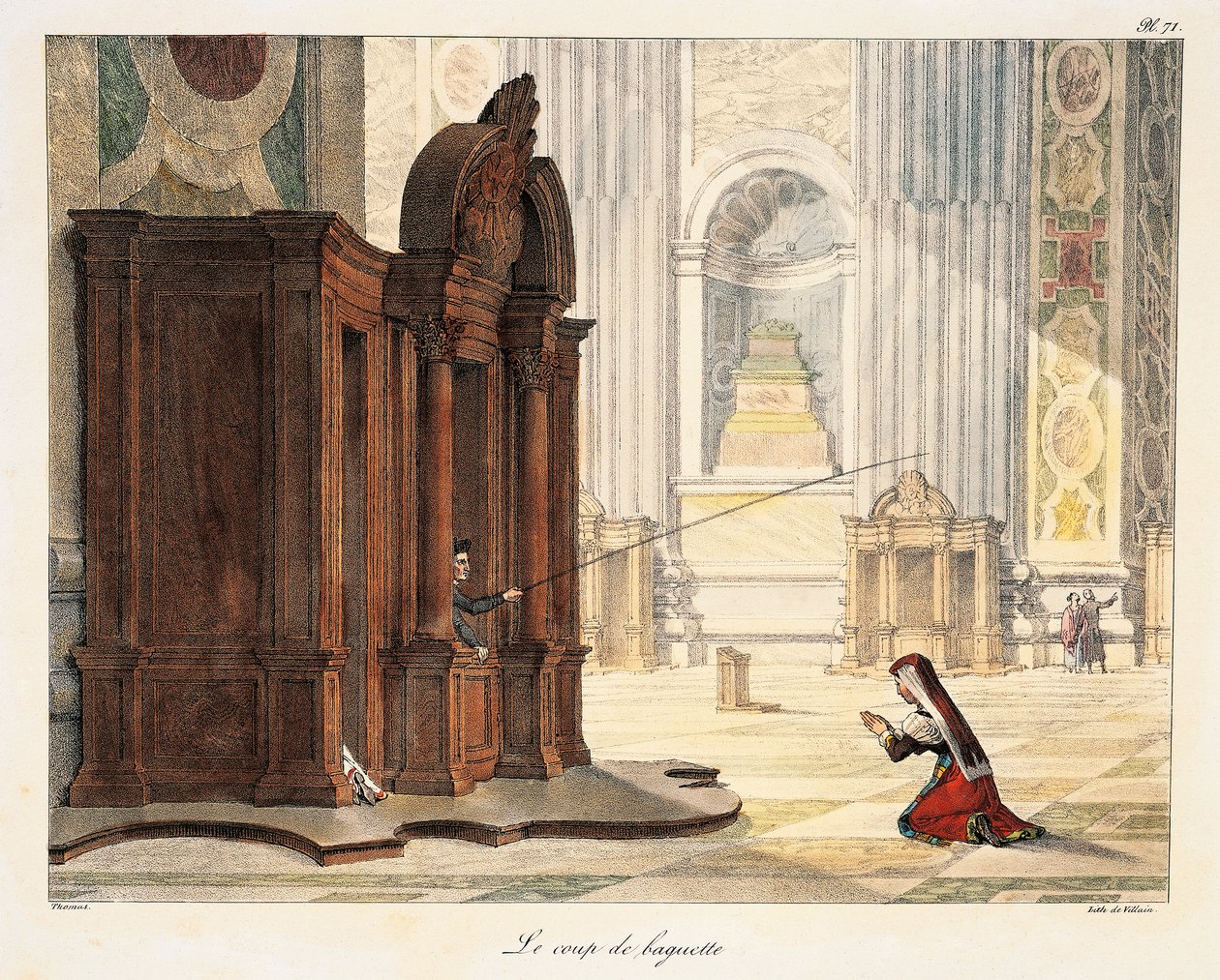 Tryllestav i Peterskirken av Antoine Jean Baptiste Thomas