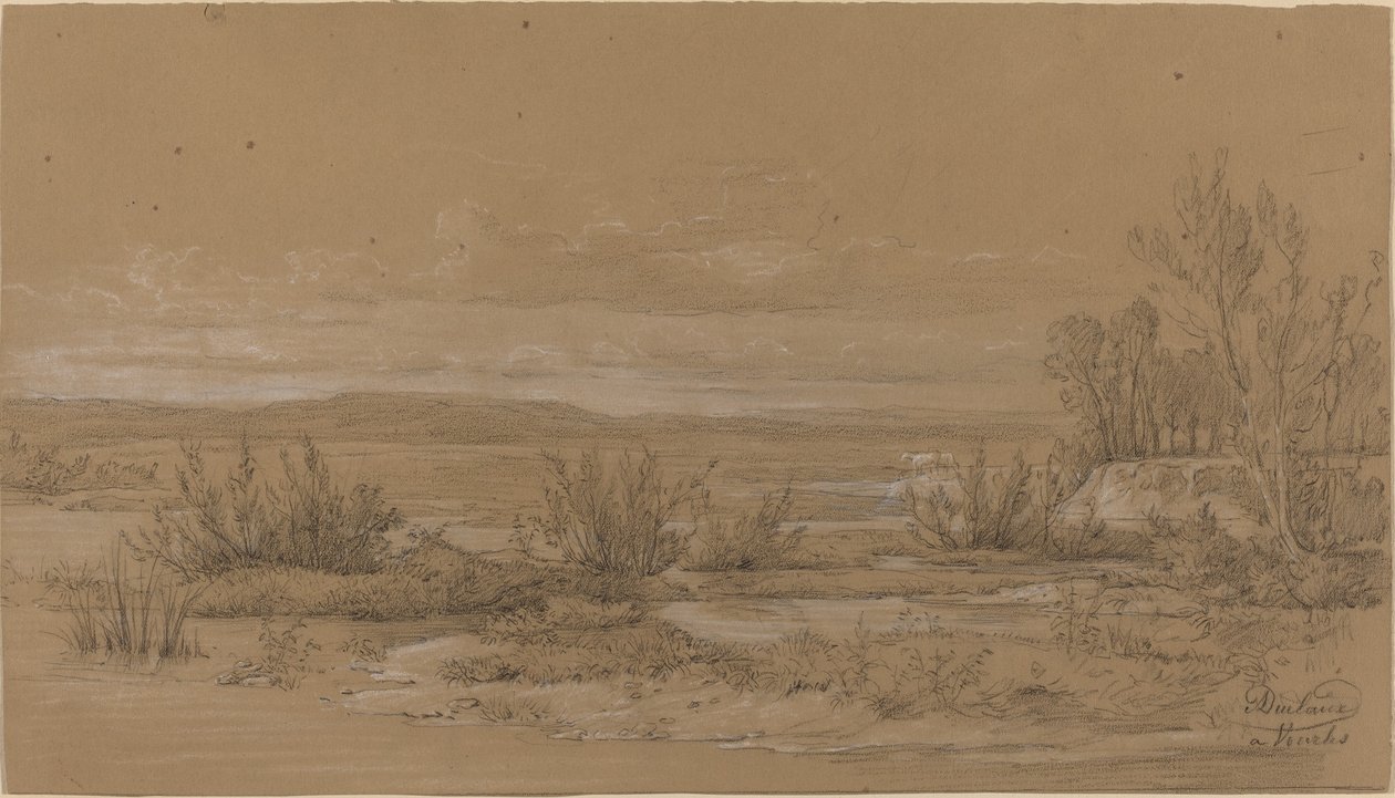 Landskap unge Vourlis av Antoine Jean Duclaux