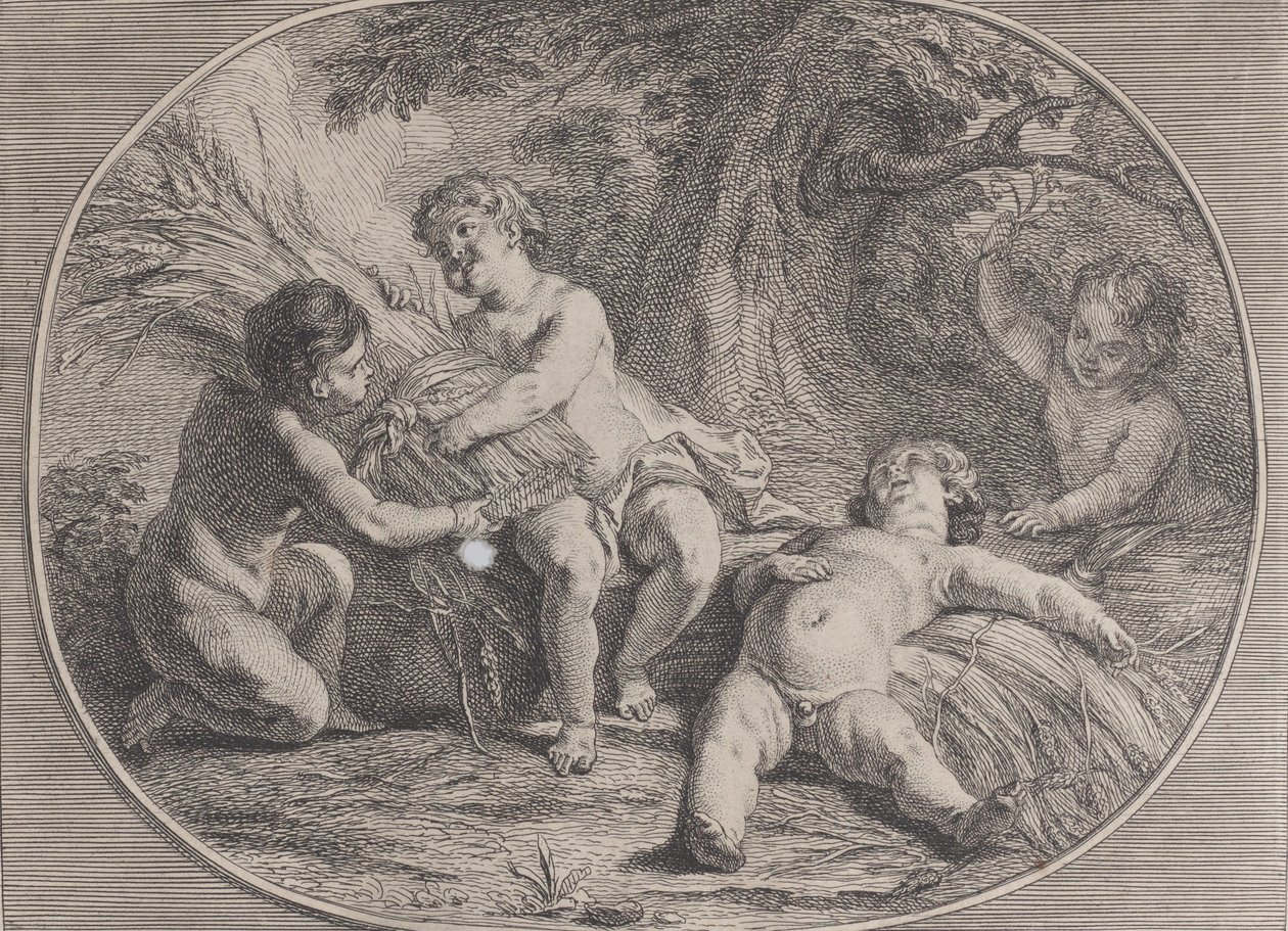 Sommersommer, 1740-60. av Antoine R. Tronchon