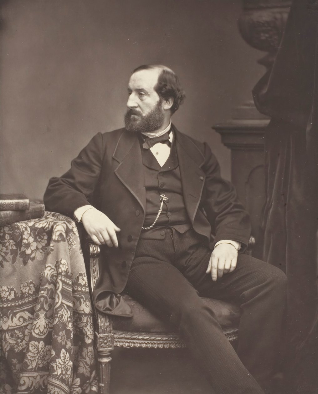Émile Augier [fransk dramatiker], 187684. av Antoine Samuel Adam Salomon