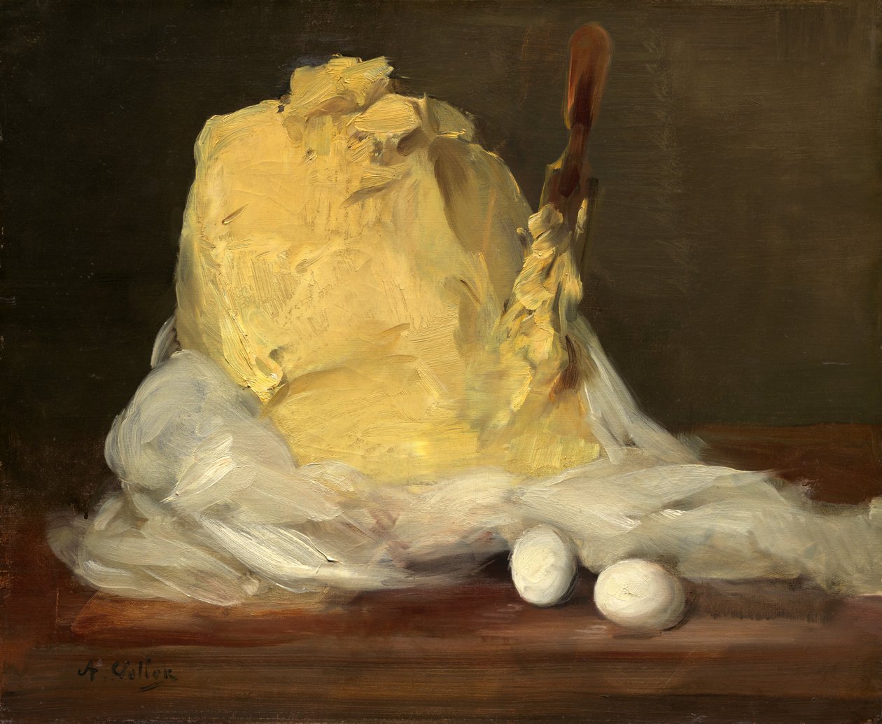 Smørhaug, 18751885. av Antoine Vollon
