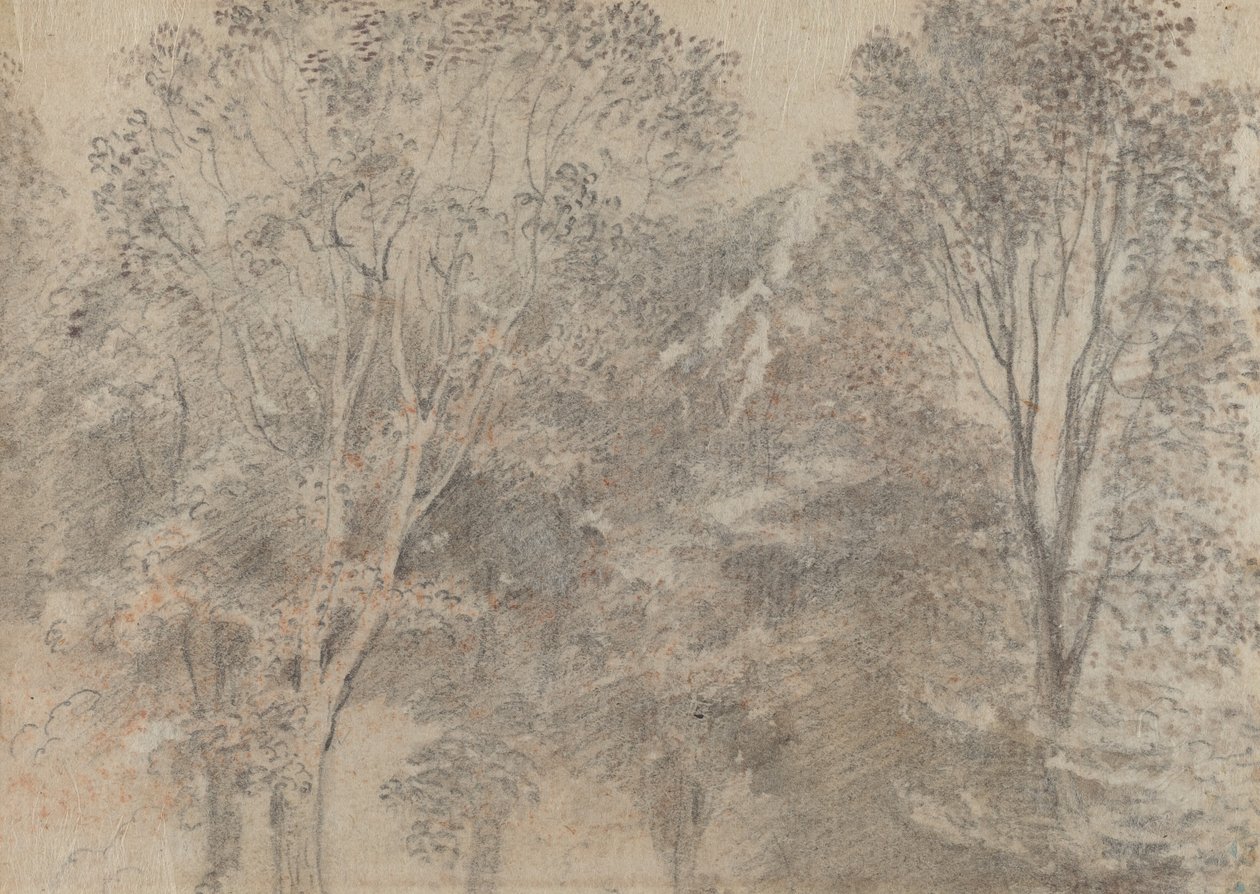 Tretopper [verso] av Antoine Watteau
