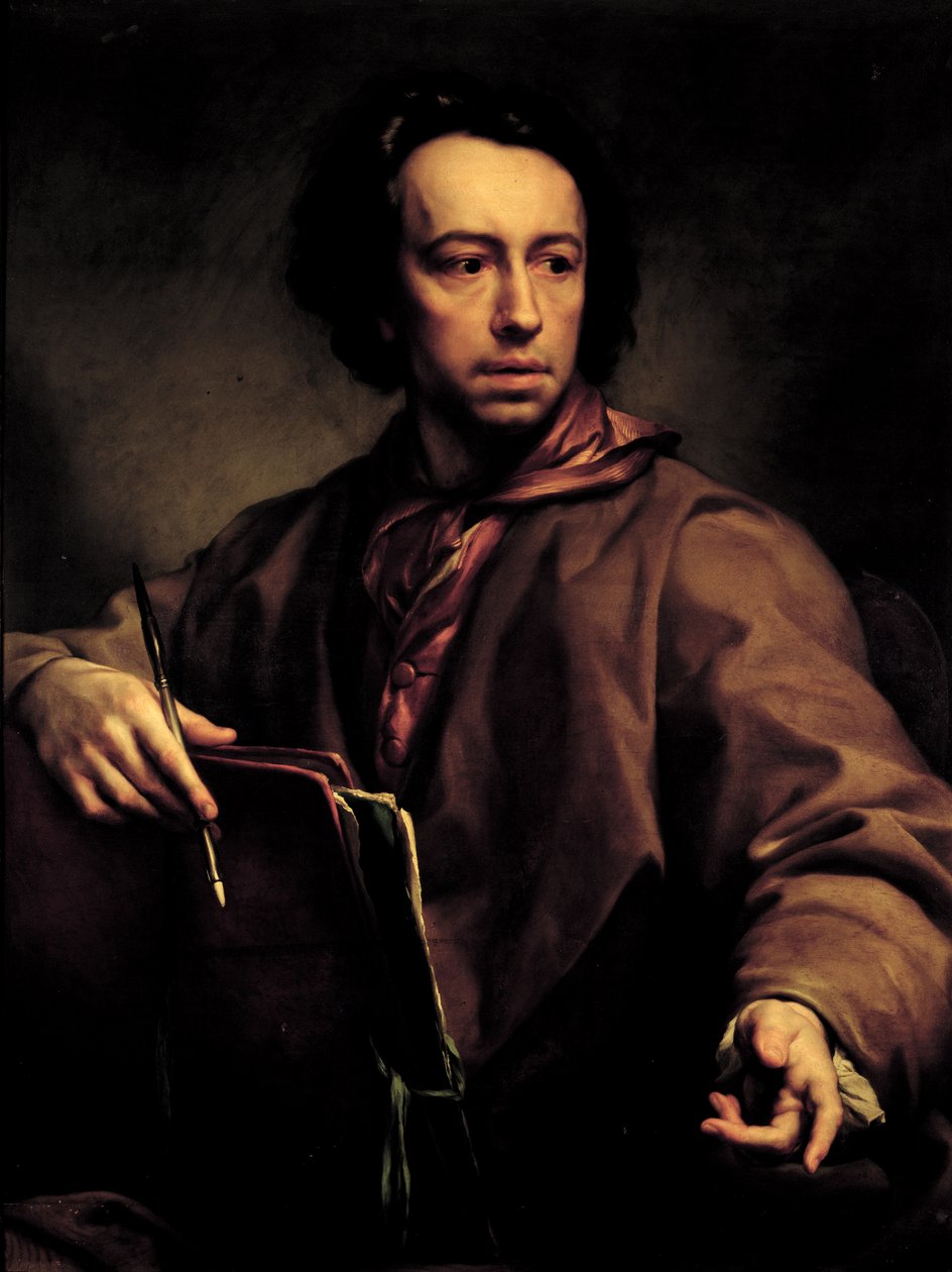 Selvportrett, 1773 av Anton Raphael Mengs