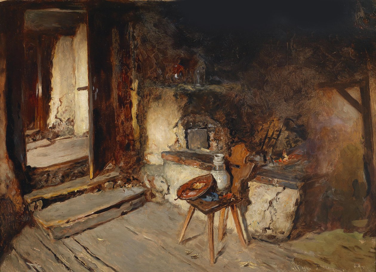 Rauchkuchl av Anton Schrodl