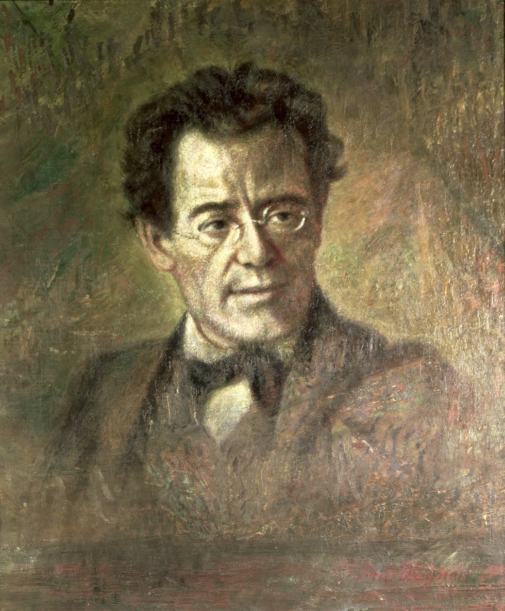 Gustav Mahler (1860-1911) av Anton Wagner