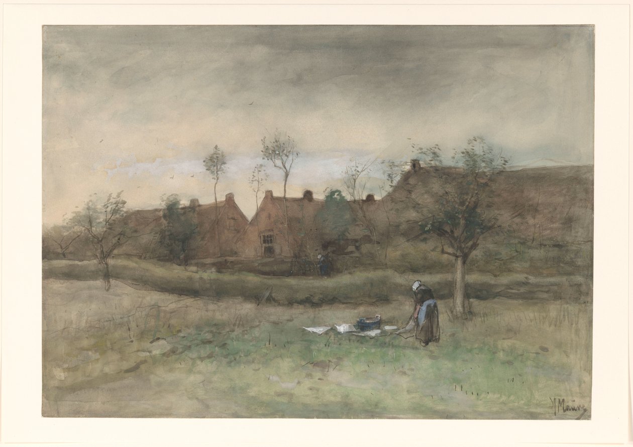Bleekveld av Anton Mauve