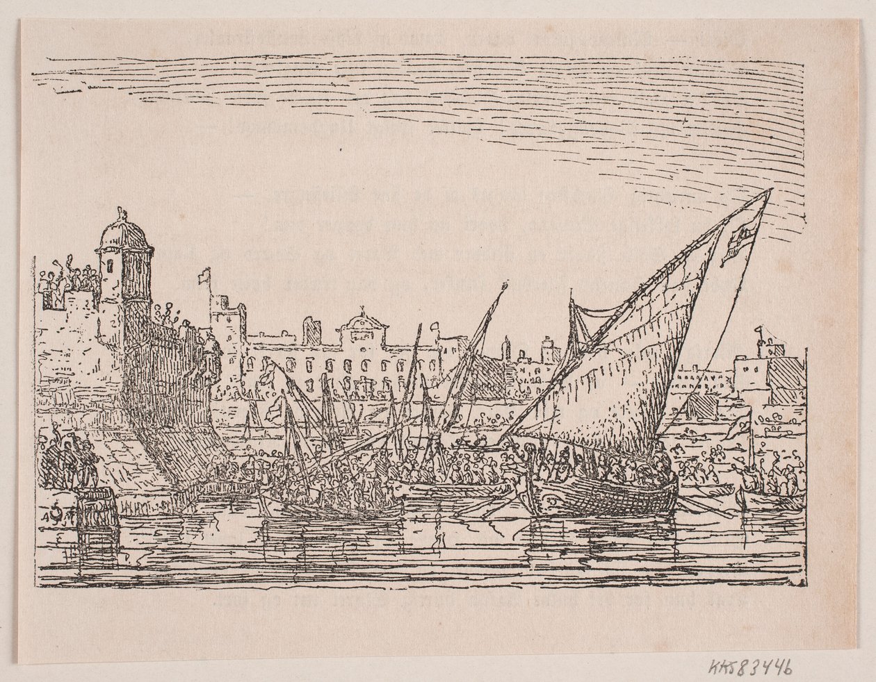 Havn ved Middelhavet av Anton Melbye