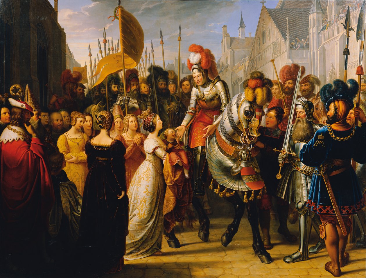 Inntreden av keiser Maximilian I i Gent av Anton Petter