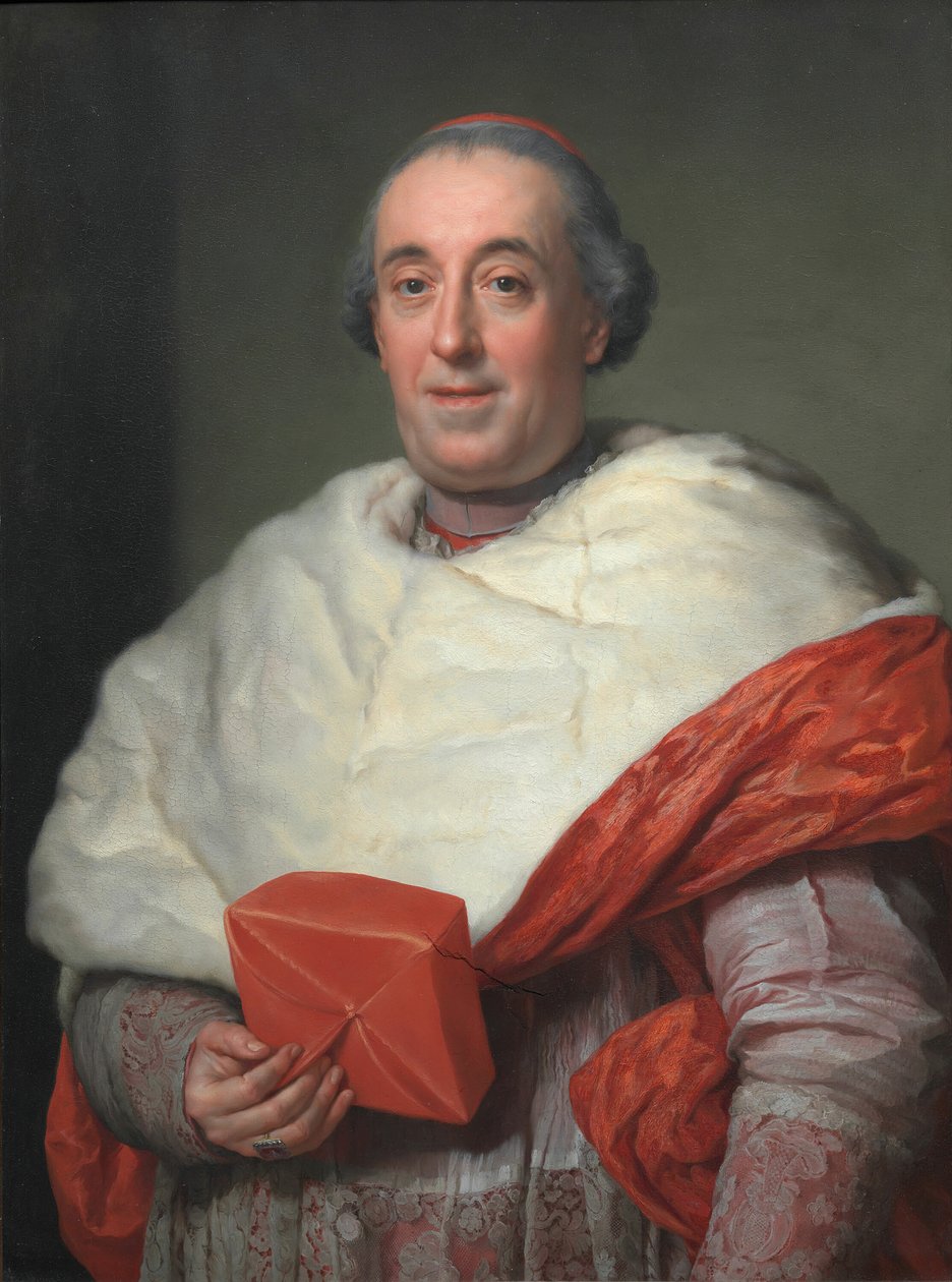 Portrett av kardinal Zelada, 1773. av Anton Raphael Mengs