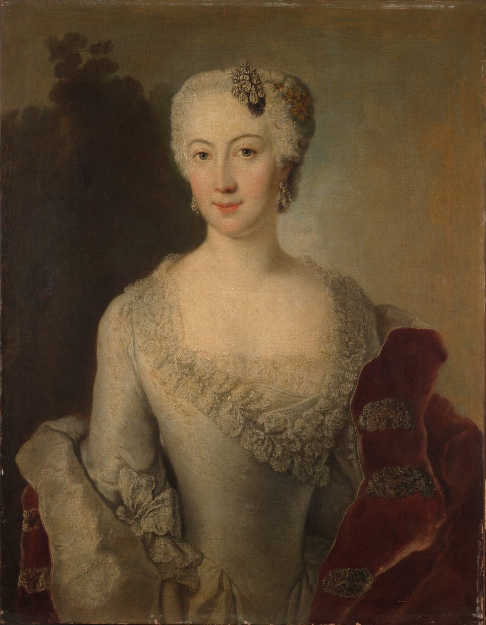 Portrett av en kvinne av Anton Raphael Mengs