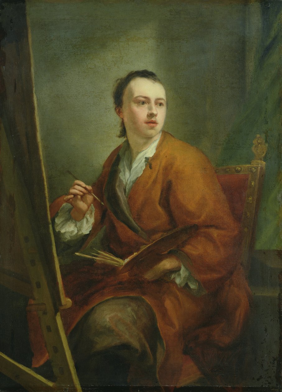 Selvportrett, ca. 1755 av Anton Raphael Mengs