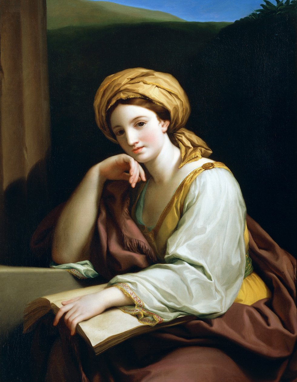 Sybil, av Anton Raphael Mengs av Anton Raphael Mengs