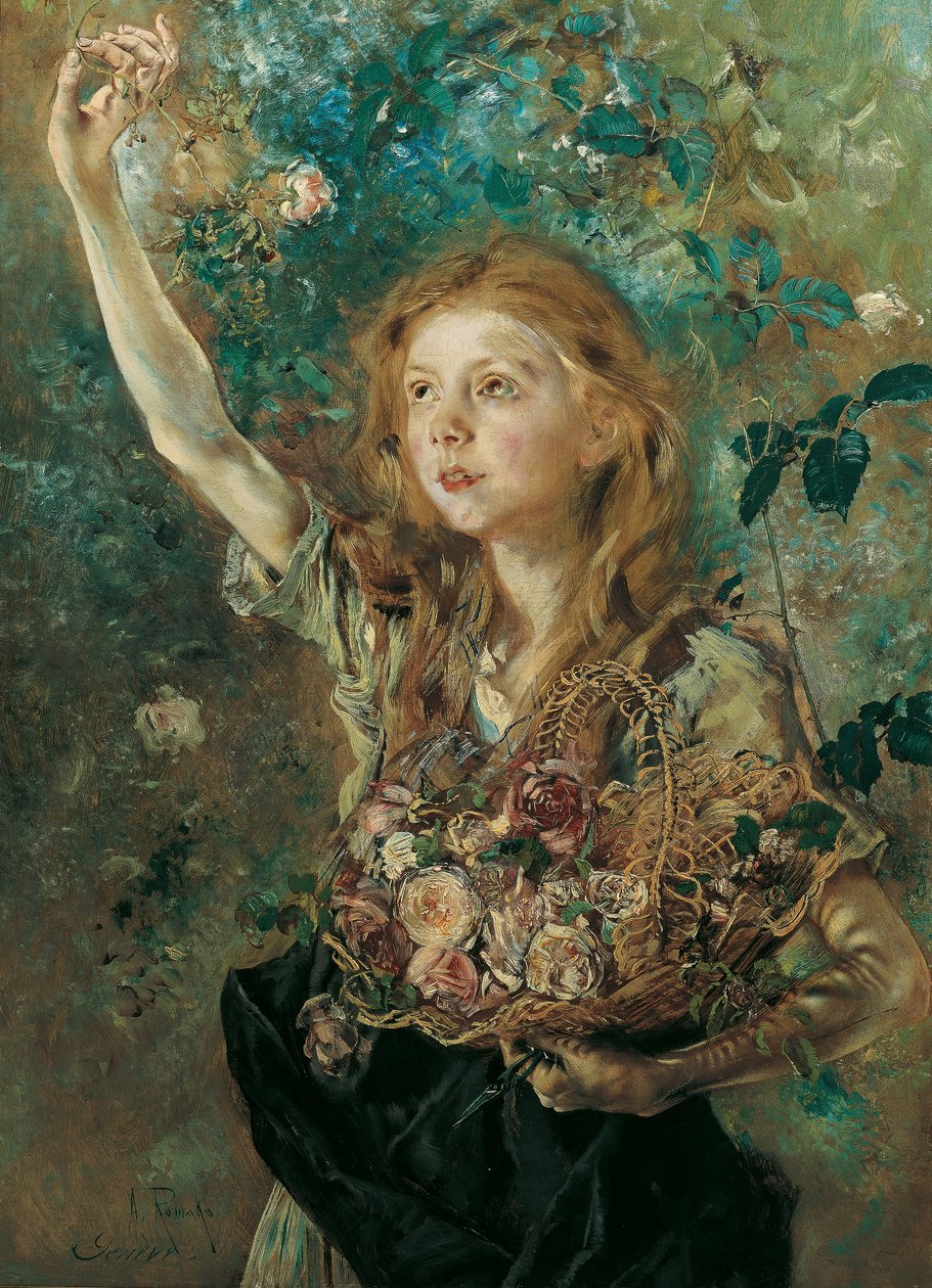 Roseplukkeren av Anton Romako