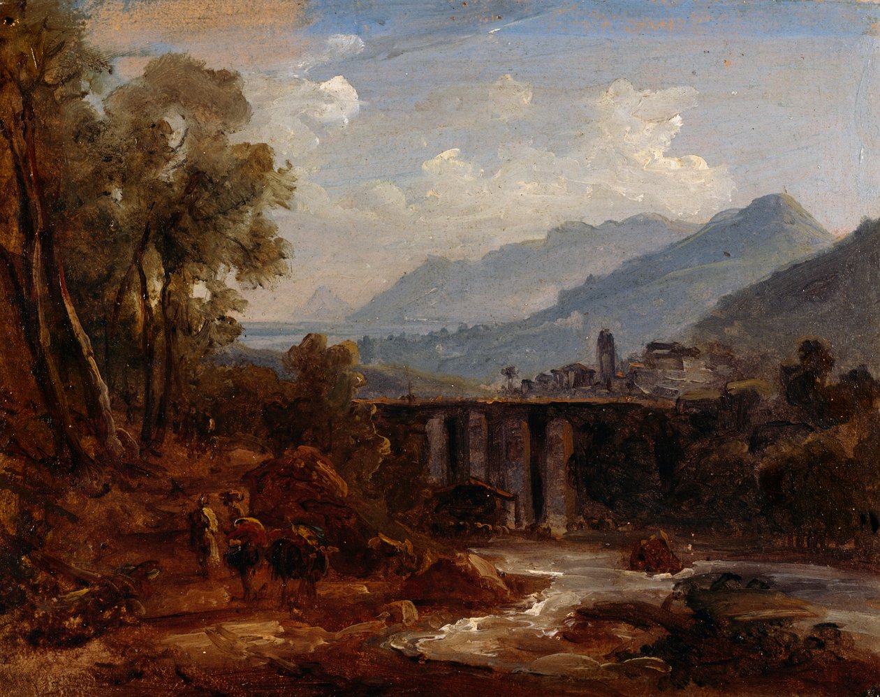 Cava dei Tirreni av Anton Sminck Pitloo