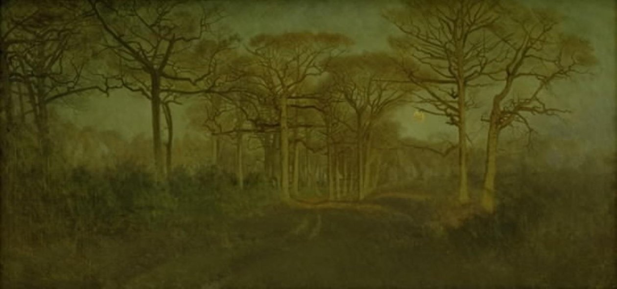 Skogen i Fontainebleau av Anton Teichlein
