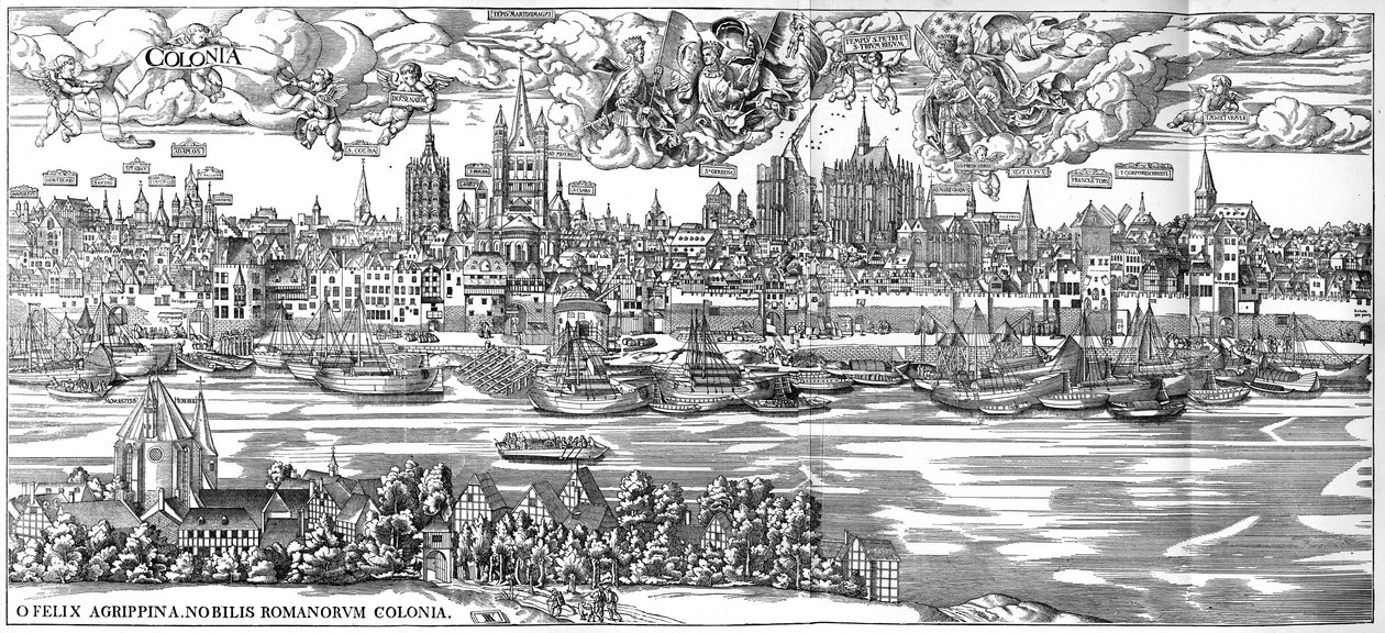 Köln i 1530, 1903. av Anton Woensam