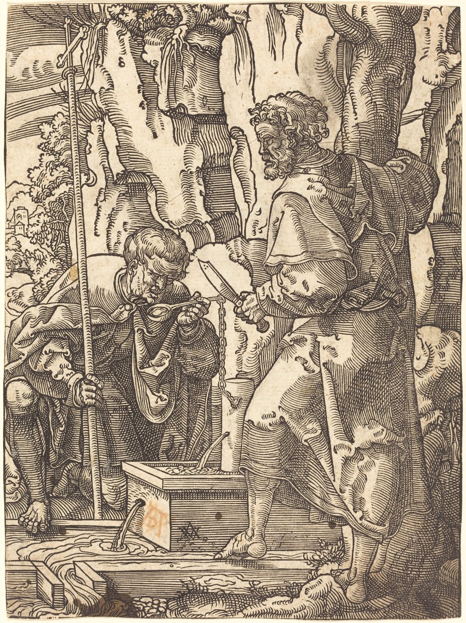 De hellige Philip og Bartholomew ved en kilde av Anton Woensam