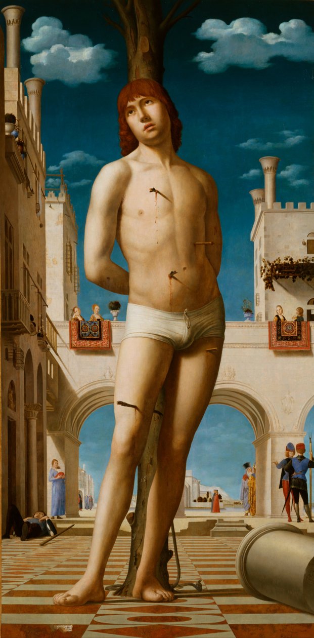 St. Sebastian av Antonello da Messina