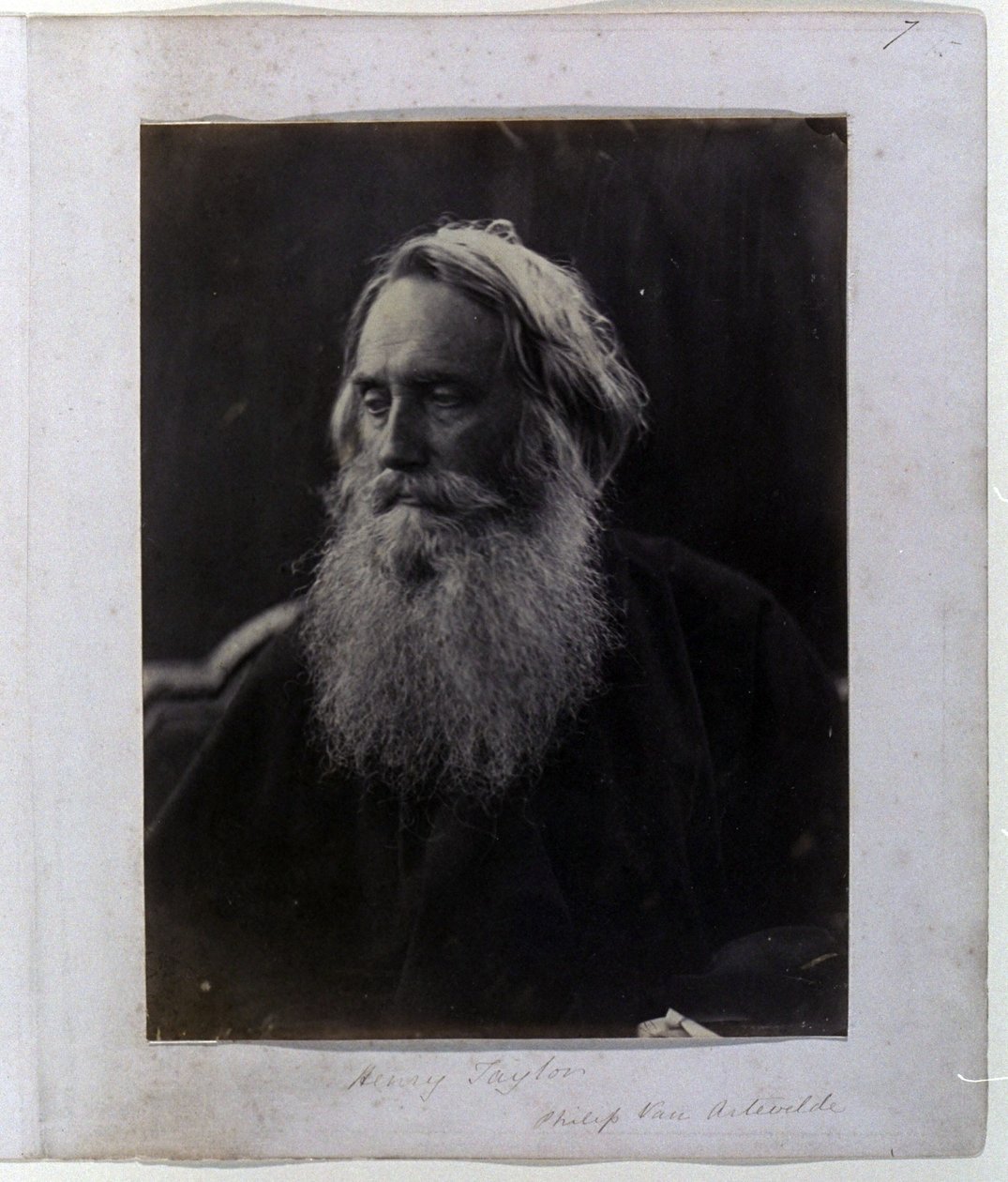 Henry Taylor, ca 1865 av Frederick (attr. to) Barnard