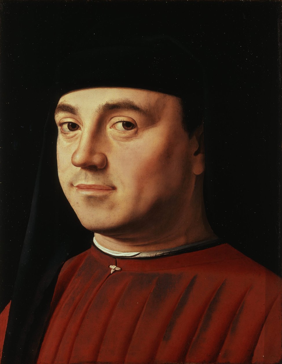 Portrett av en mann av Antonello da Messina