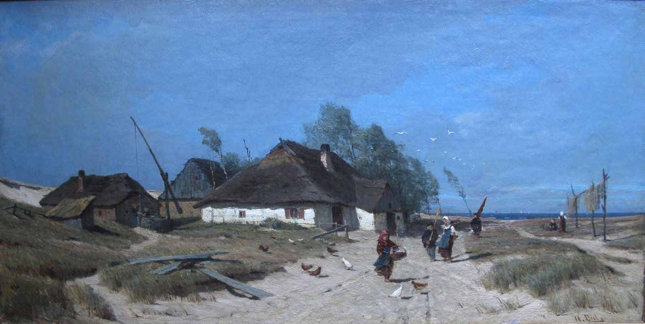 På Hiddensee av Antonie Biel