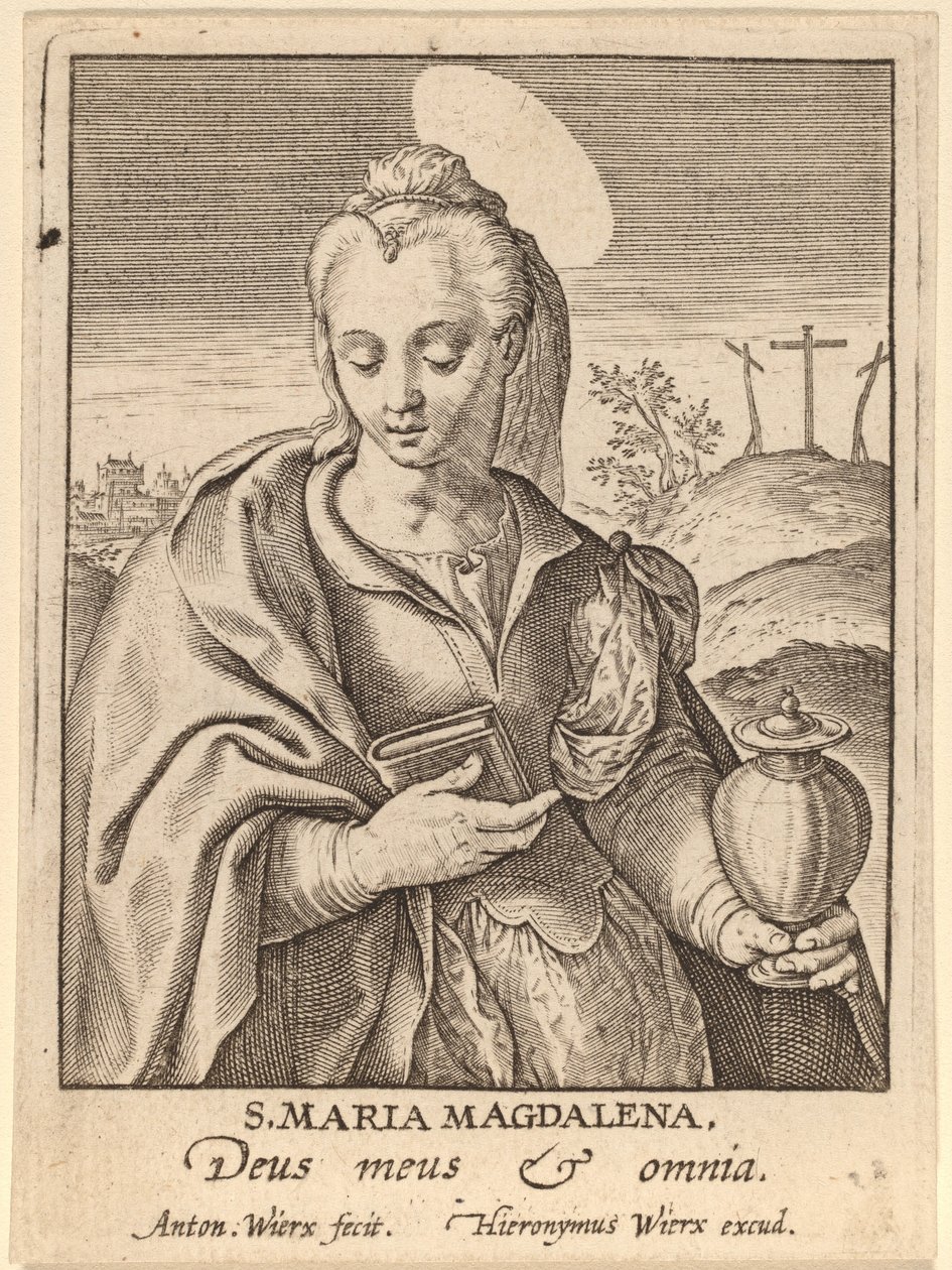 S. Maria Magdalena av Antonie Wierix