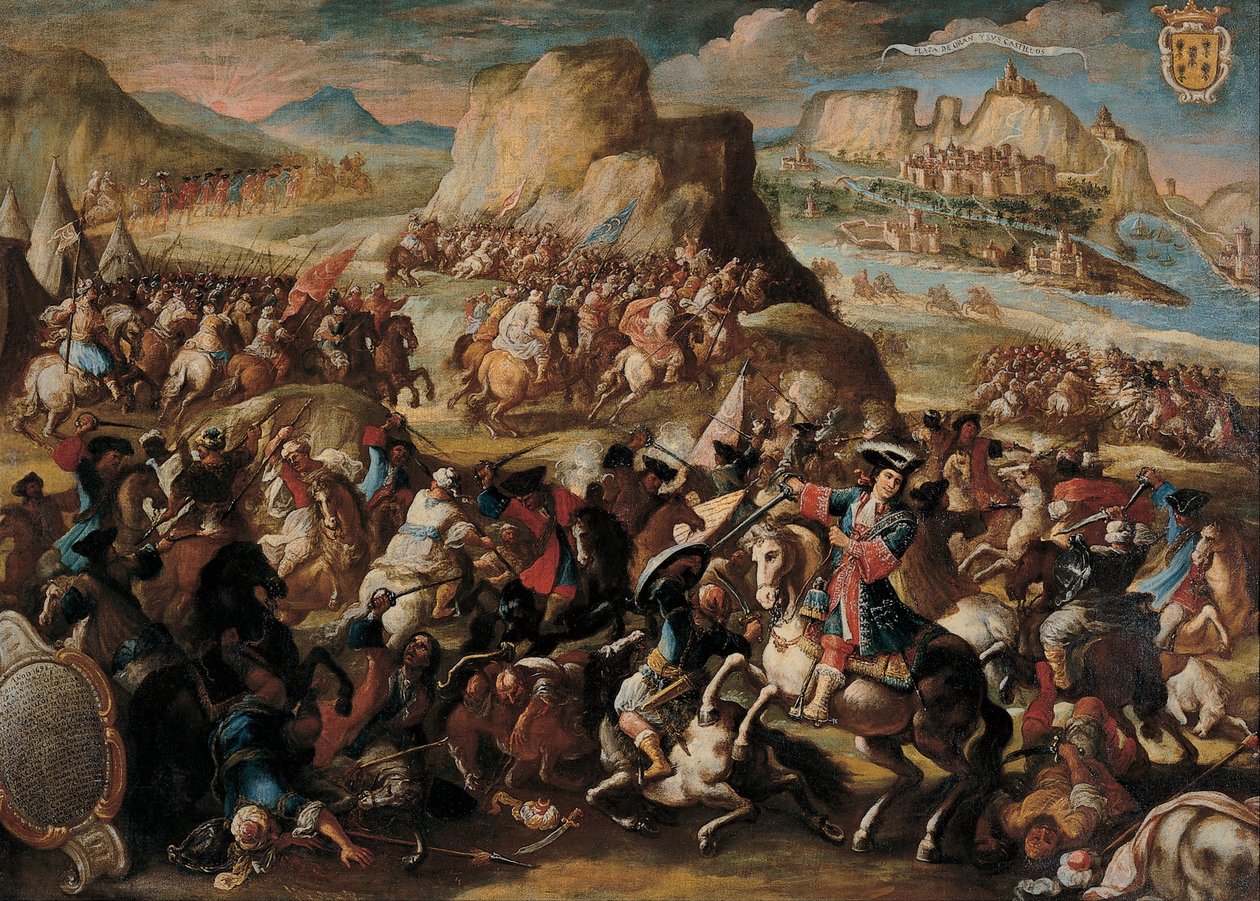 Slaget ved Oran av Antonio Palomino