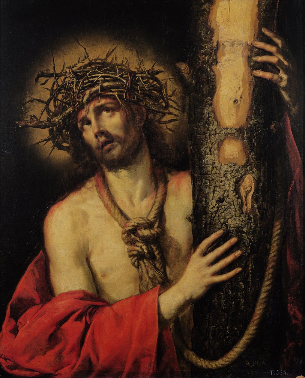 Kristus, sorgens mann, 1641 av Antonio Pereda y Salgado