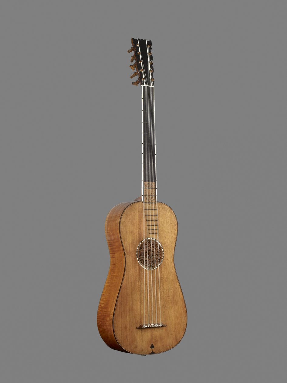 Gitar, 1688 (furu, lønn) av Antonio Stradivari