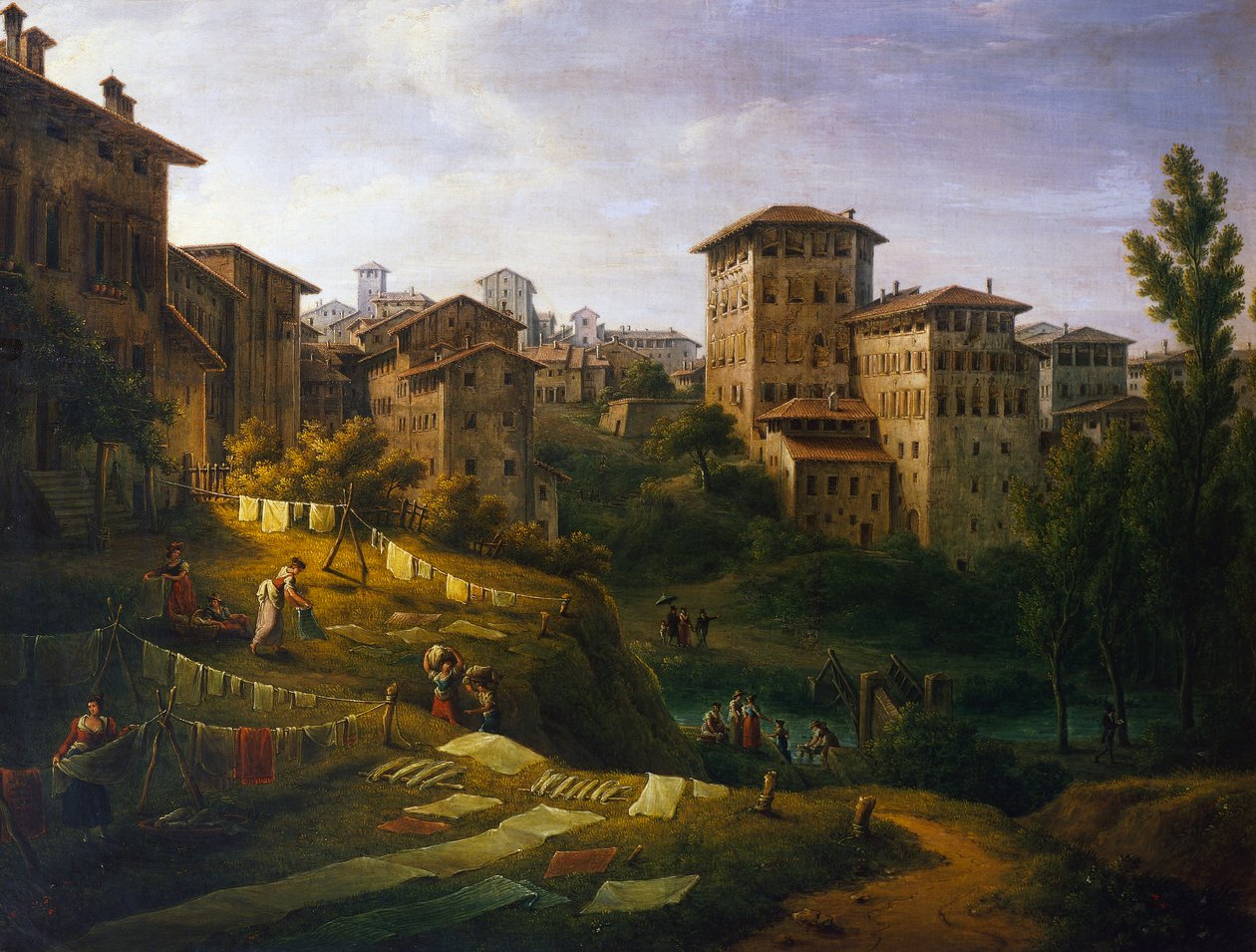 Fabrikker på Cavadizzo av Antonio Basoli