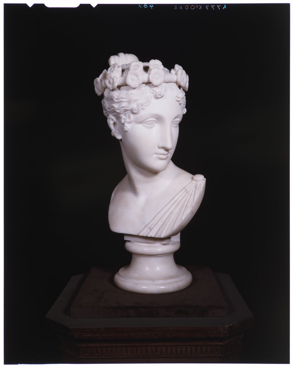 Leder for en danser, 1820 (marmor) av Antonio Canova