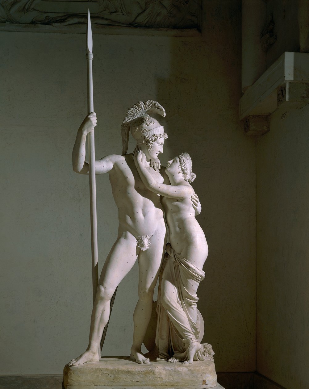 Mars og Venus av Antonio Canova