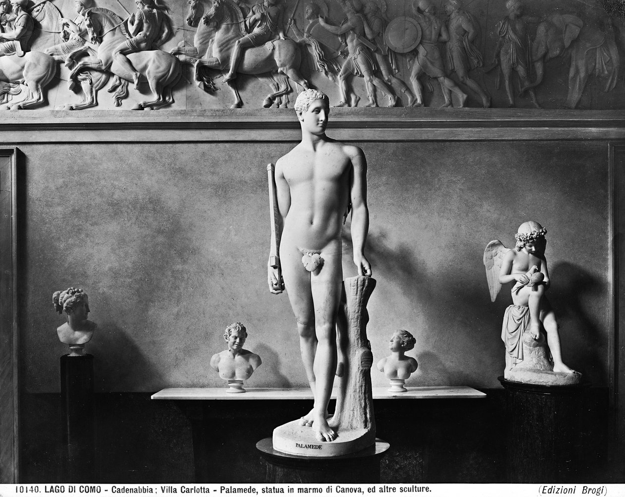 Palamede, Hall of Marble (marmor) av Antonio Canova