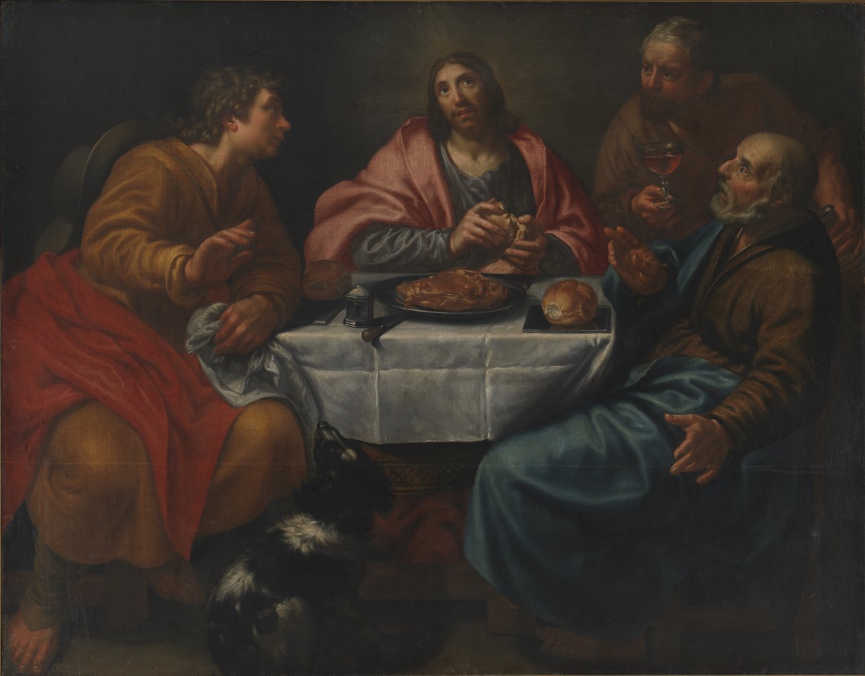 Kristus i Emmaus av Antonio Circignano