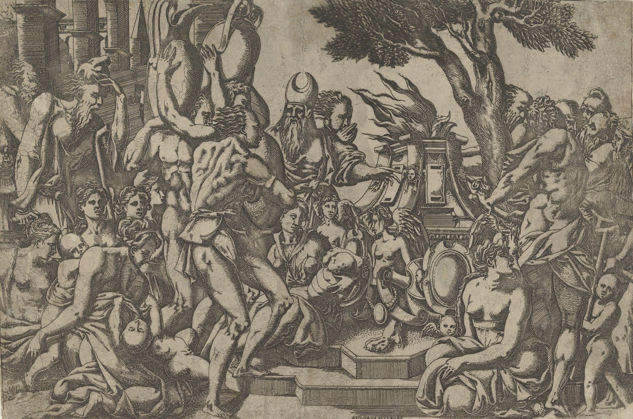 Offeret, 1542. av Antonio Fantuzzi
