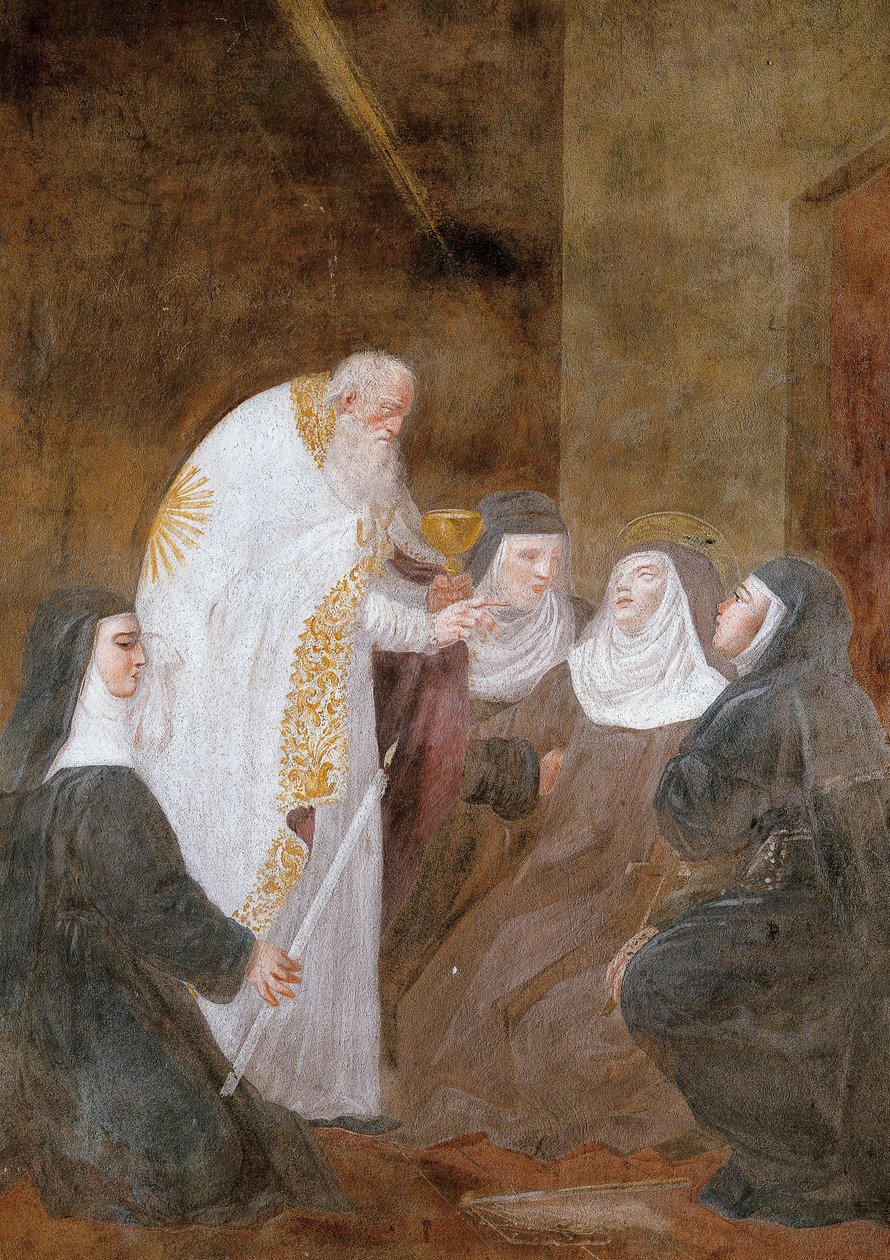 Saint Liberatas død av Antonio Fedi