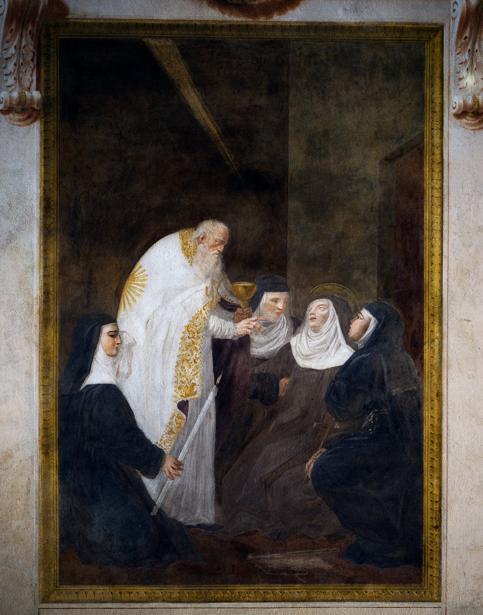 St Liberatas død av Antonio Fedi