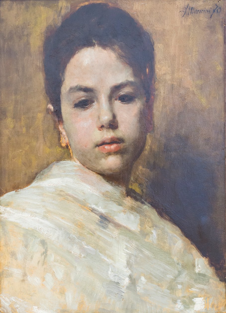 Carminella av Antonio Mancini