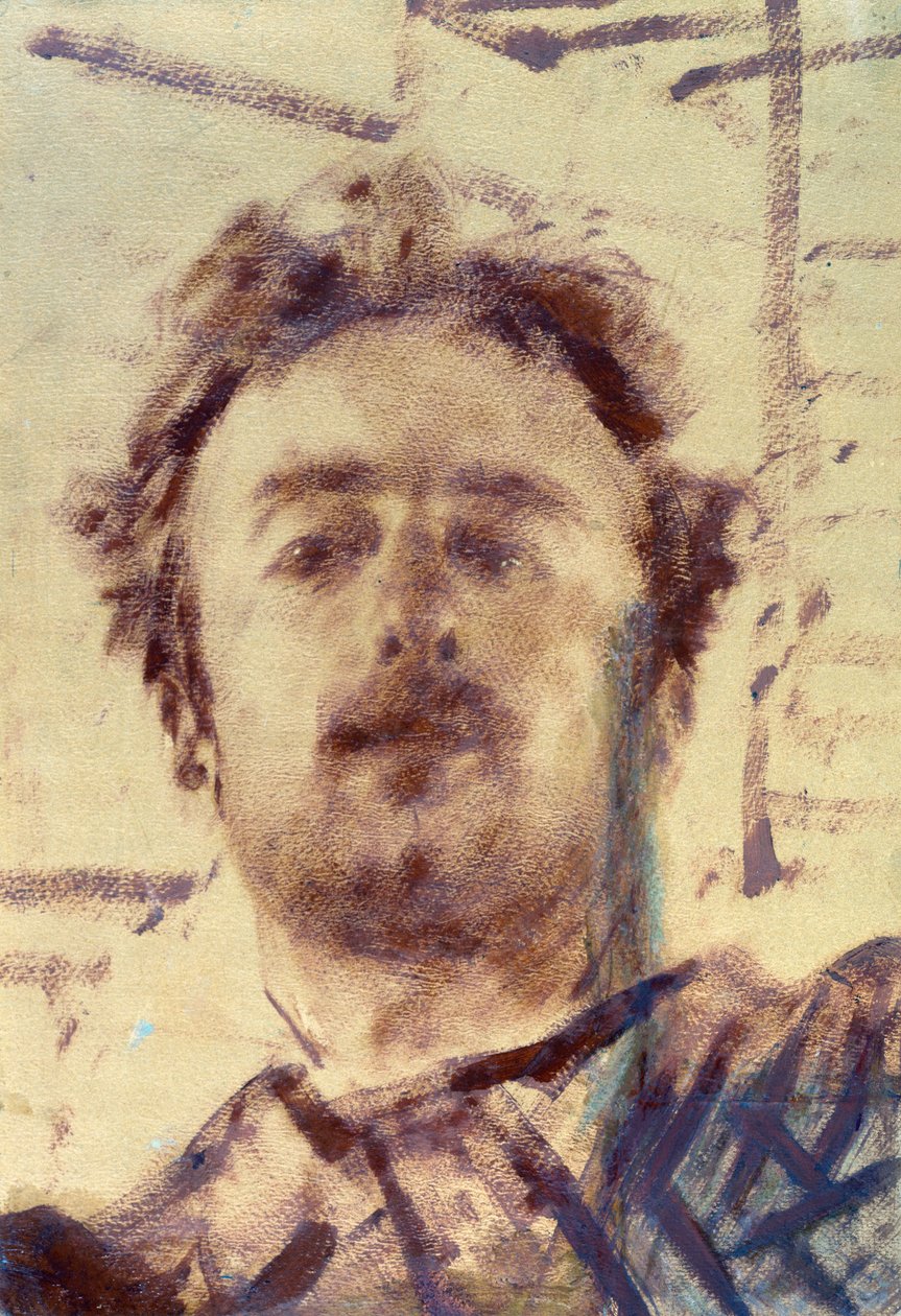 Selvportrett av Antonio Mancini