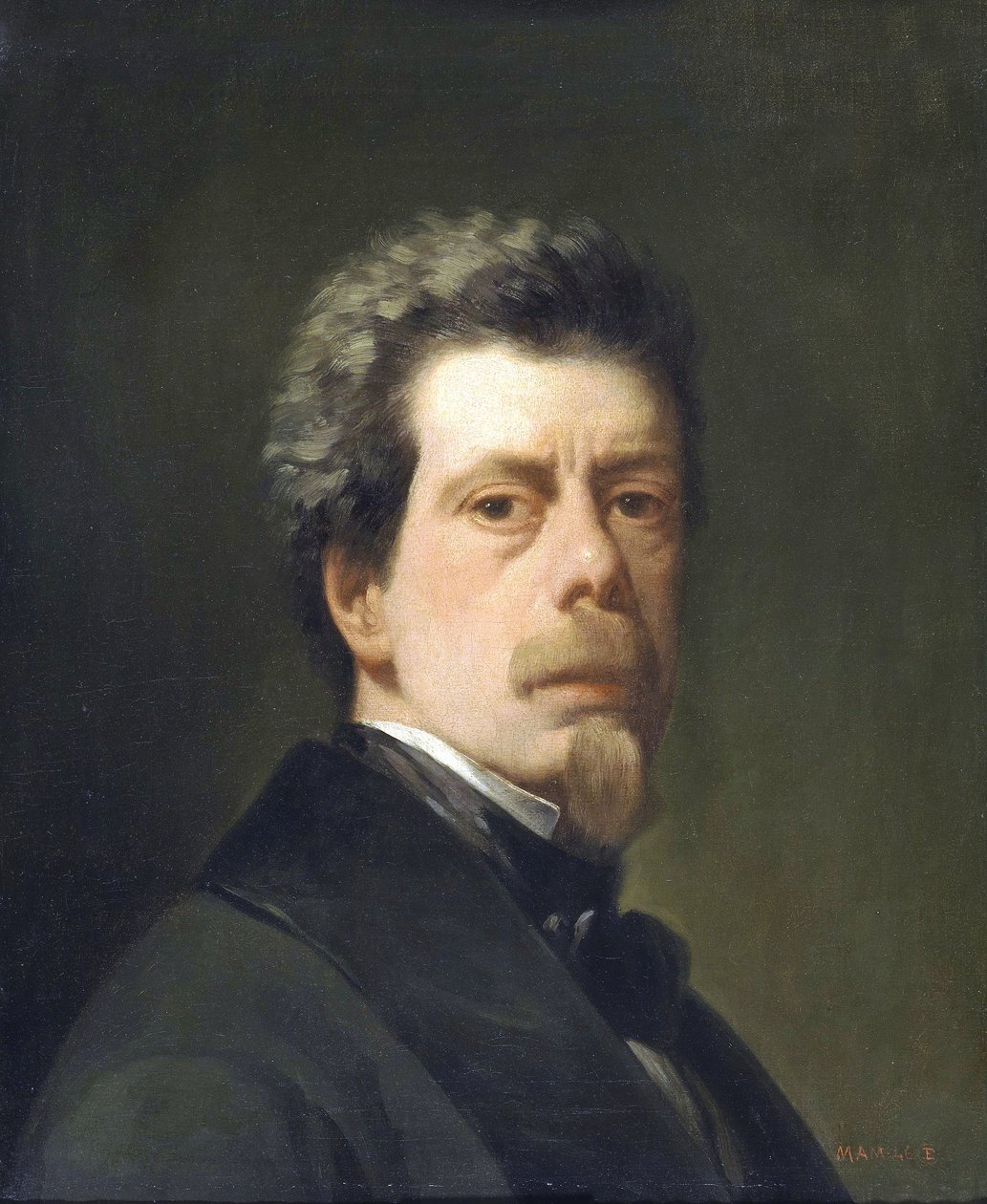 selvportrett av Antonio María Esquivel