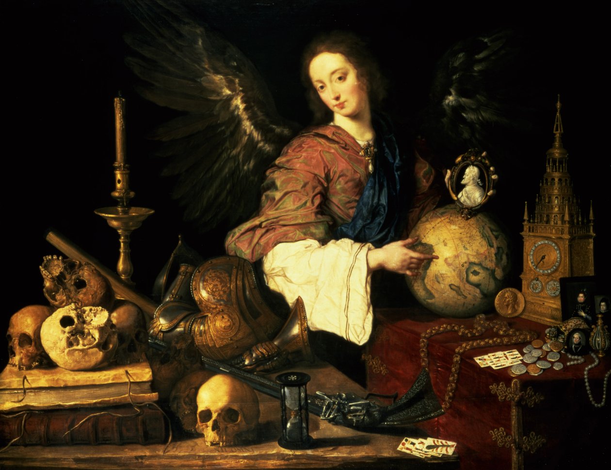 Forfengelighet, ca. 1634 av Antonio Pereda y Salgado