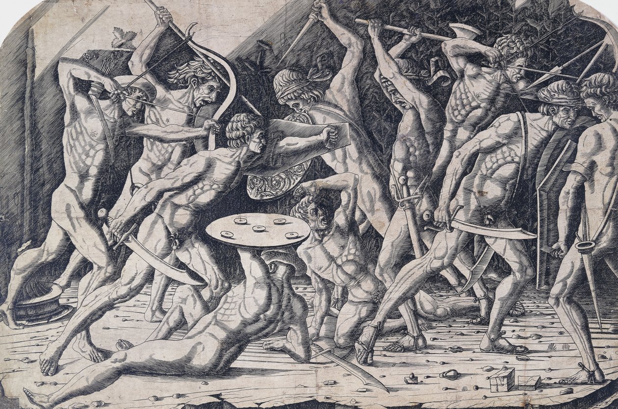 Hercules and the Giants, ca. 1475-80 av Antonio Pollaiuolo