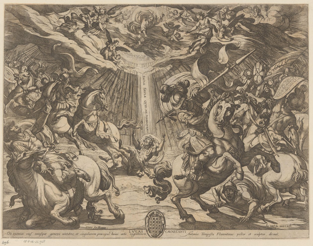 Paulus' omvendelse av Antonio Tempesta