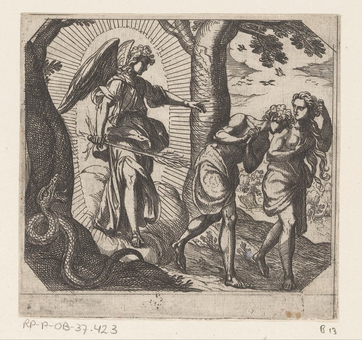 Utvisning fra paradis av Antonio Tempesta
