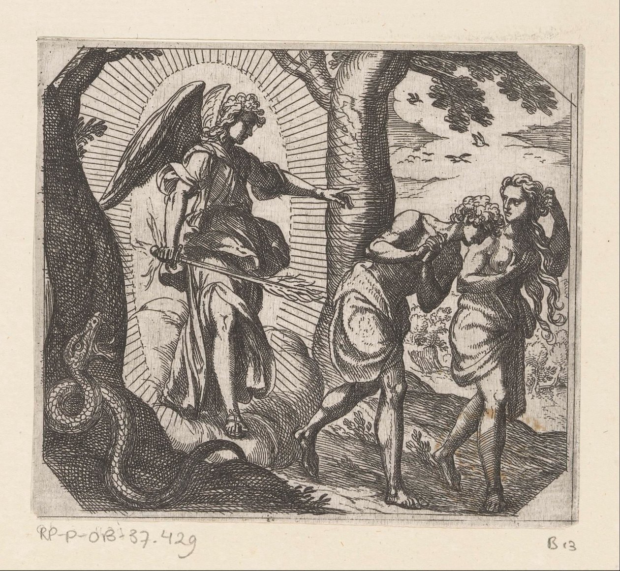 Utvisning fra paradis av Antonio Tempesta