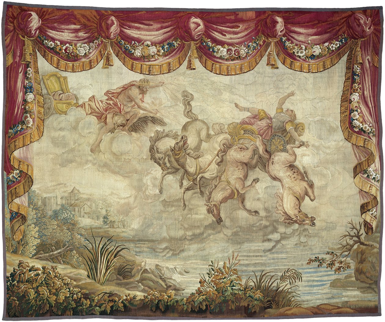 Phaetons fall av Antonio Tempesta