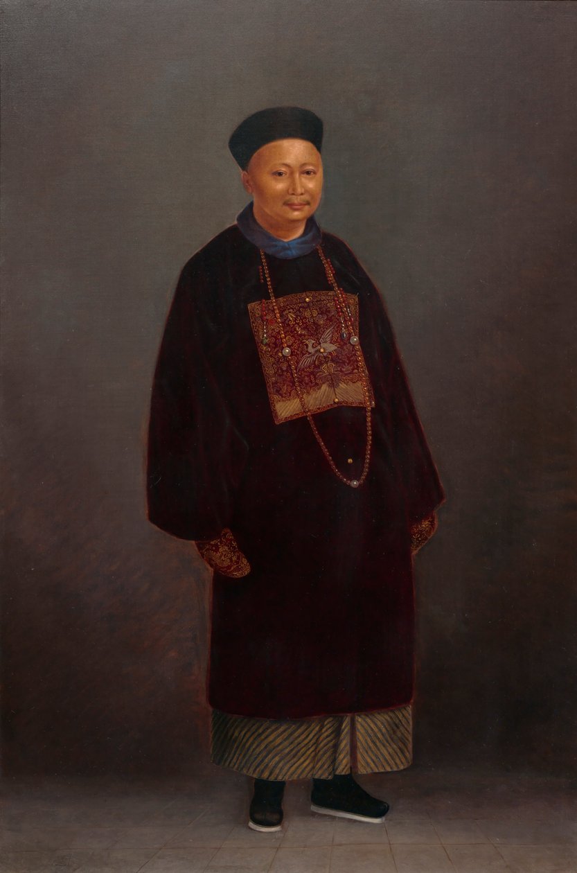 kinesisk mandarin, ca. 1893. av Antonio Zeno Shindler
