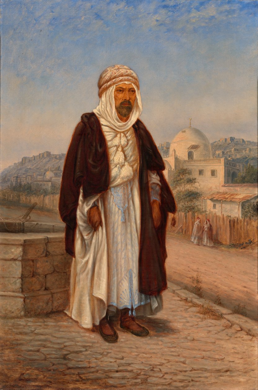 Algerisk Kabyle, ca. 1893. av Antonio Zeno Shindler